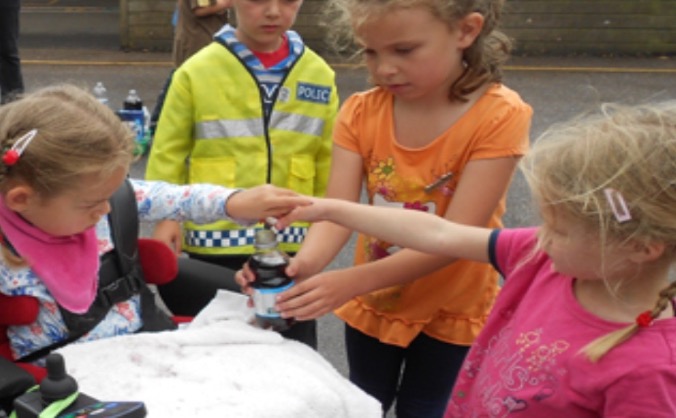 Witheridge Pre School 'spend a penny'