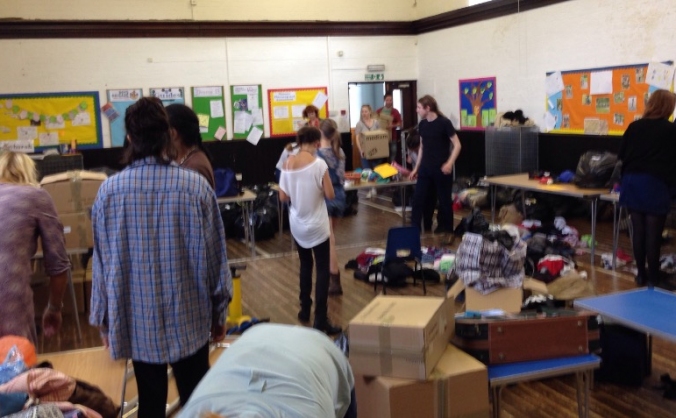 Kings Heath Collects for Refugee Crisis