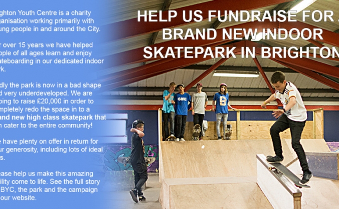 A Brand New Skatepark at Brighton Youth Centre