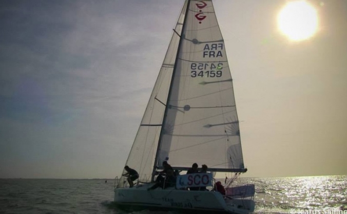 Team Scotland at Student Yachting World Cup