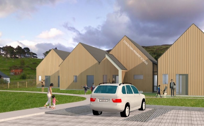 Strontian Community School Building