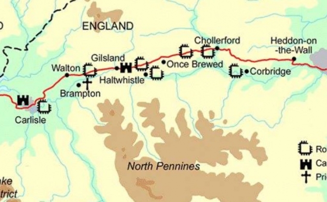 Hadrians Wall Challange For BLISS and local School