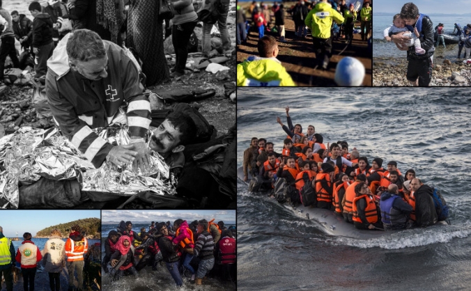Emergency health care for refugees in Greece