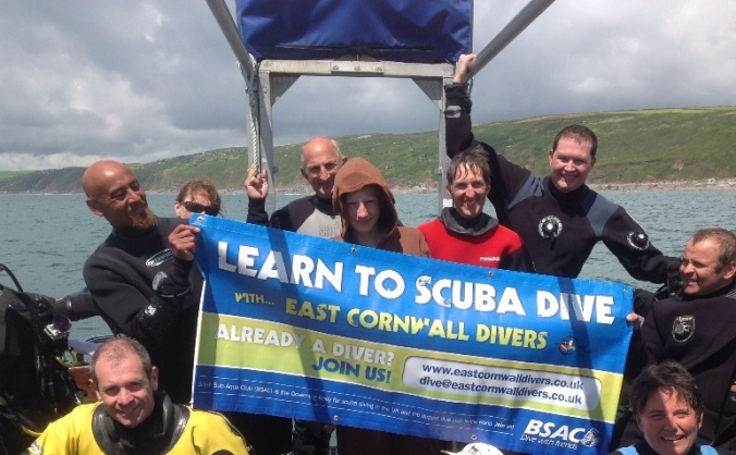 Cornwall Community Scuba Club High & Dry!