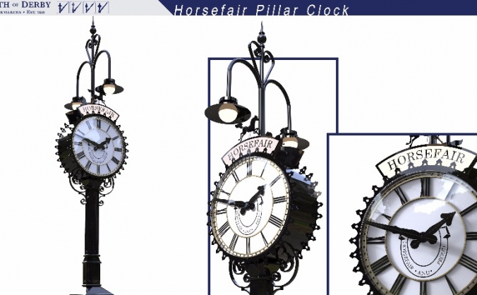Iconic Horsefair Clock Project 2017
