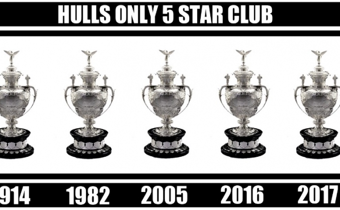 Hull FC Challenge Cup Winners 5* Flag