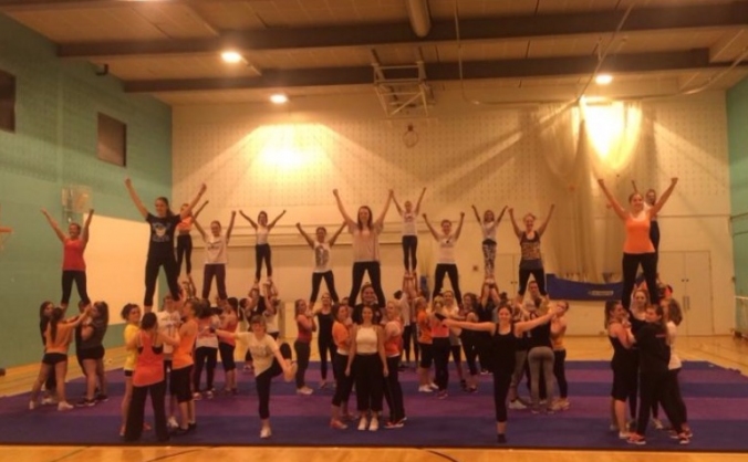 York St John Cheerleading Fundraiser