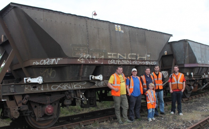 Preserving British Rail Engineering railway wagons