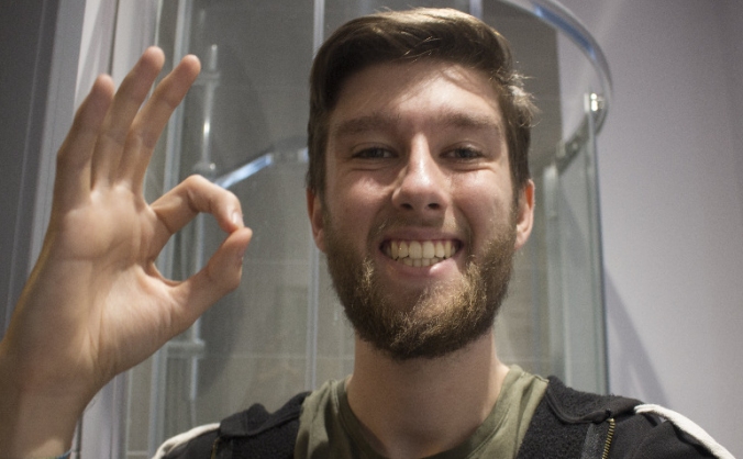 Howson gets Handlebars for Movember