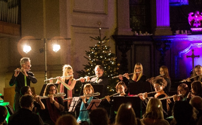 #CountBasie BassFlute for Arts@Trinity FluteChoir
