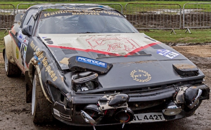 Help us return a rally Triumph TR7 V8 to action