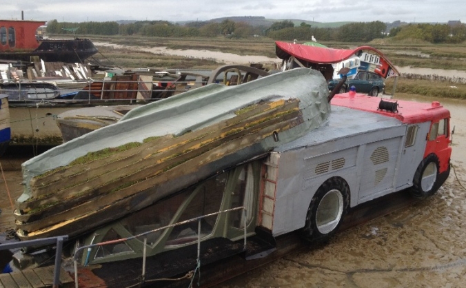 'Houseboat Dodge.' The Finishing Touches '