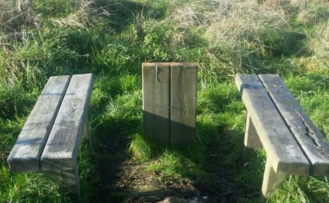 Kings Farm Wood Bench (Wilts Wildlife Trust)