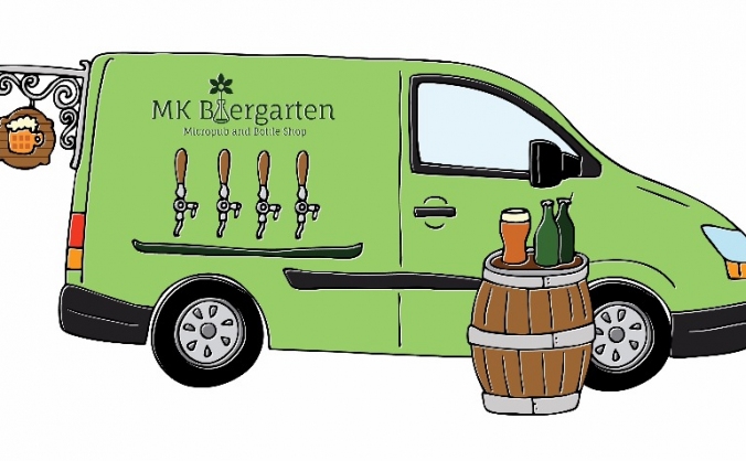 MK Biergarten Beer Van