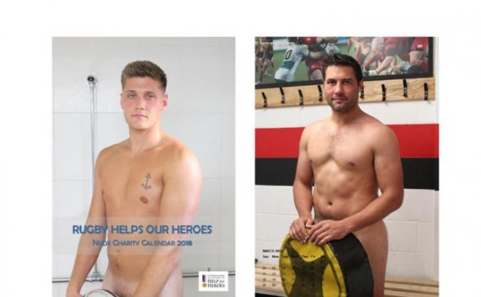 Rugby Helps Our Heroes Nude Charity Calendar 2018