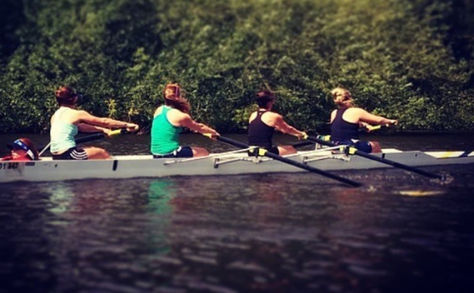 University of Surrey Rowing Club, New coxed four.