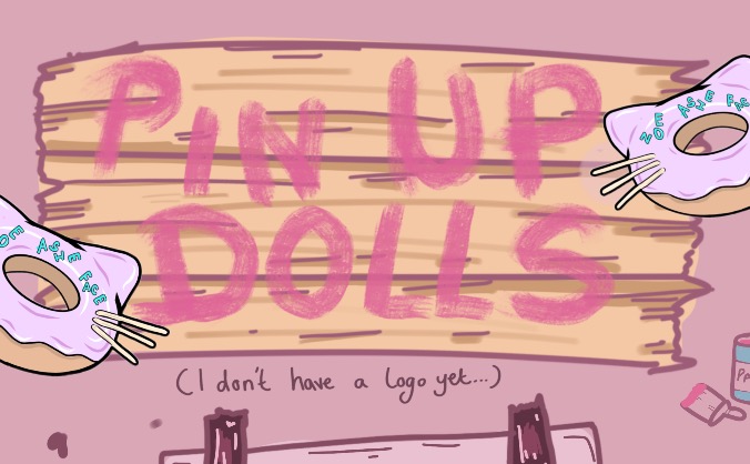 Pin Up Dolls - Enamel Pin collection!