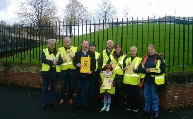 Campaign to re - elect Bill Kidd MSP