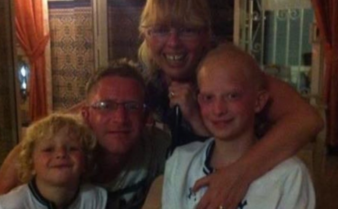 Raising money for a special family