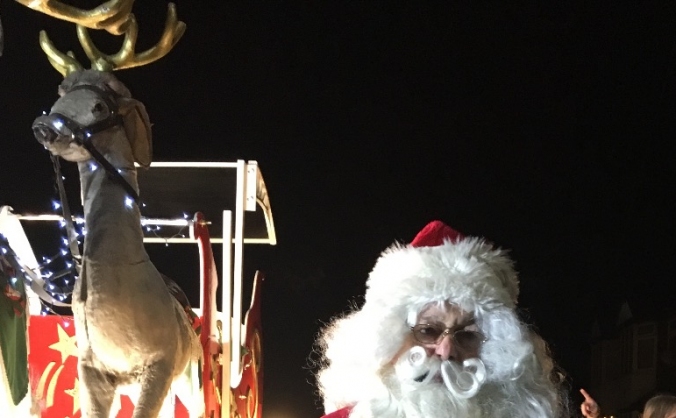 Santa's new suit & sleigh revamp