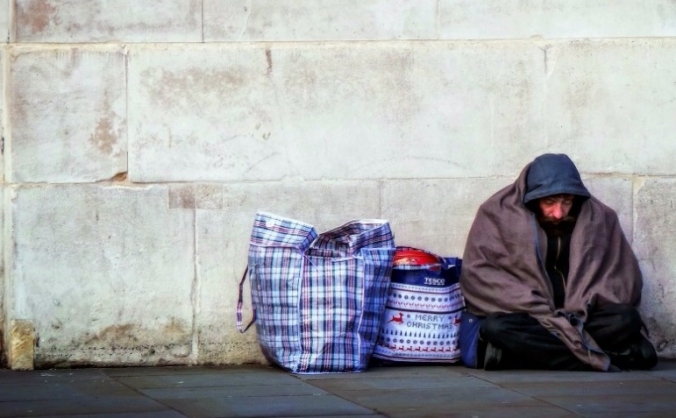 Helping the homeless during Christmas
