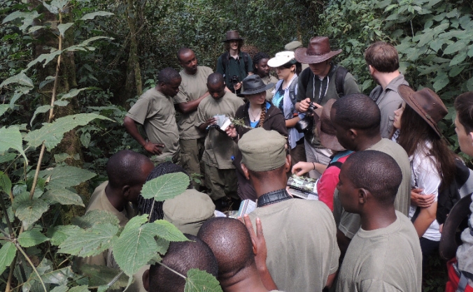Orchid work with Rwandan girls from FAWE school