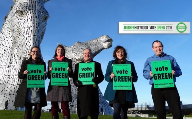 Vote Green 2016 - Central Scotland