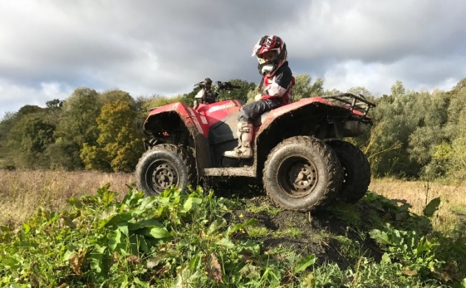 Help my son get back his quad bike back! Stolen