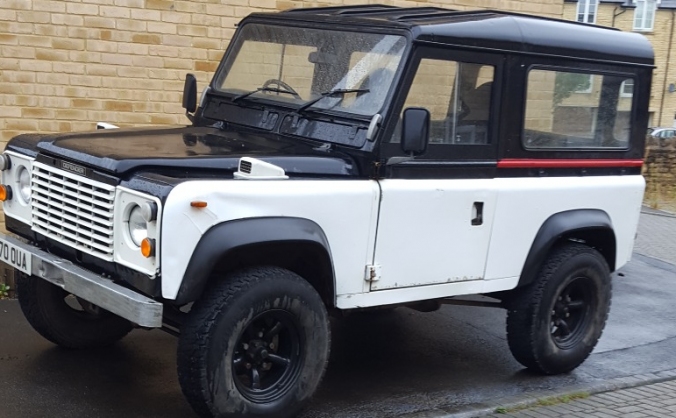 Restoring ex military land rover 90