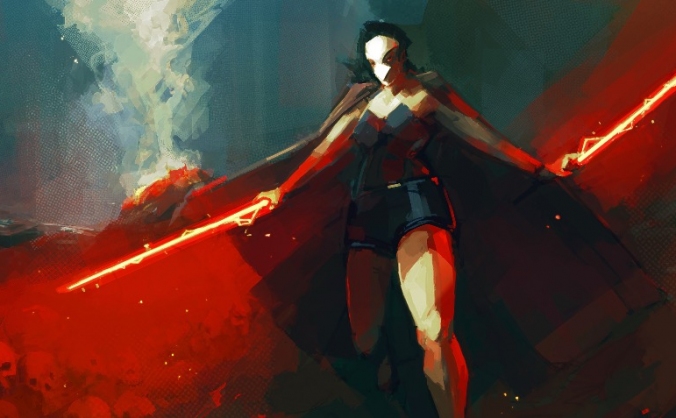 Hawksaber - Fine art print by Bryn G Jones