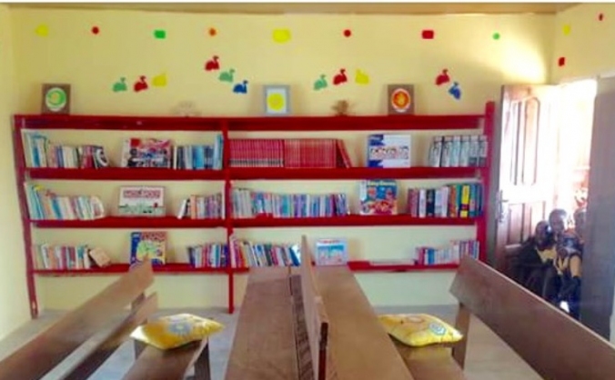 Help to build a school library in rural Ghana