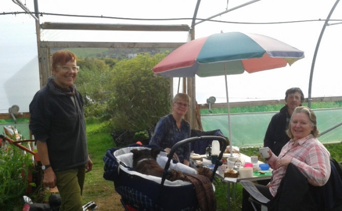 The biodynamic garden Camserney