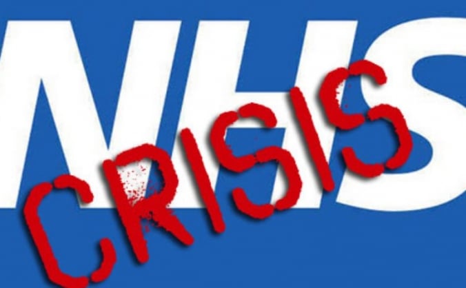 NHS in Crisis protest