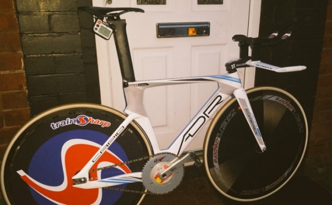 Scott Burns UCI Masters World Hour Record attempt