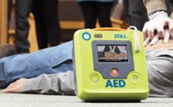 Start the Heart defibrillator for Lovelace Primary