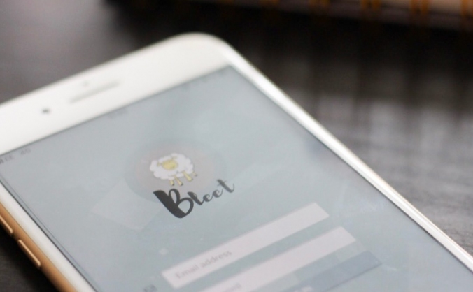 Bleet, the app where bloggers meet.