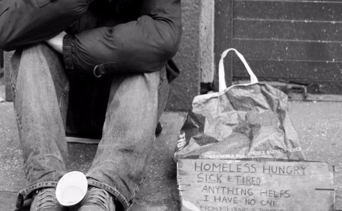 Cooking for the homeless - Manchester