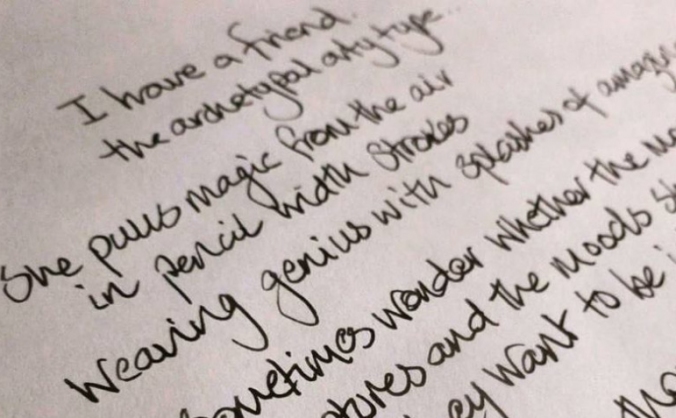 Joined up thinking Poetry project