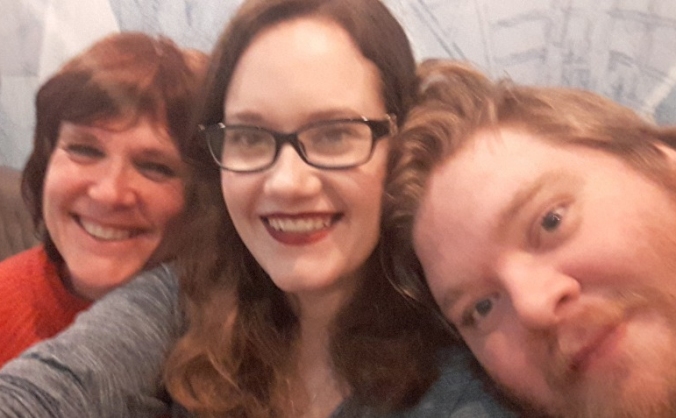 Visiting mom in hospital