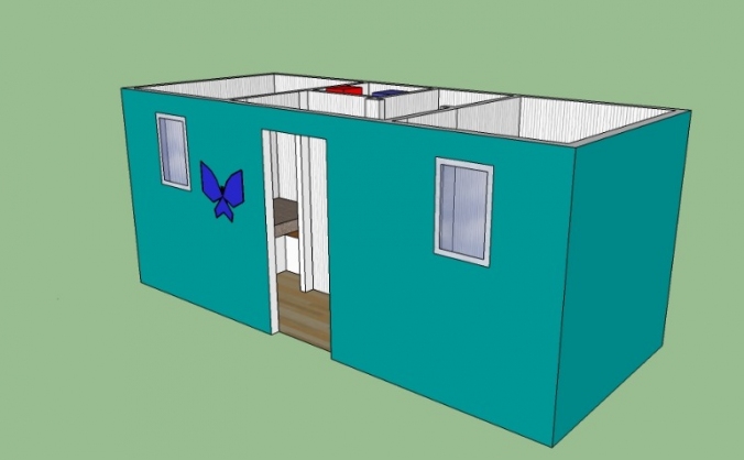 Mobile unit for the homeless