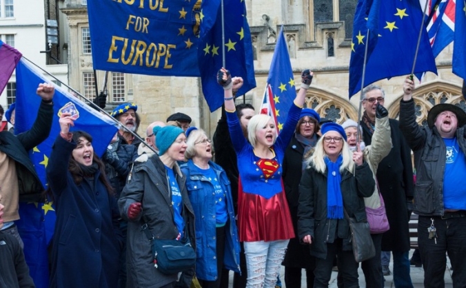 29th March EU Super Hero Protest