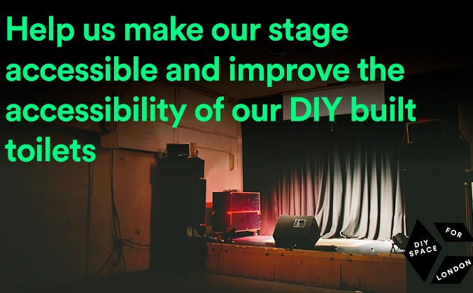Help us build a new accessible stage and toilets!