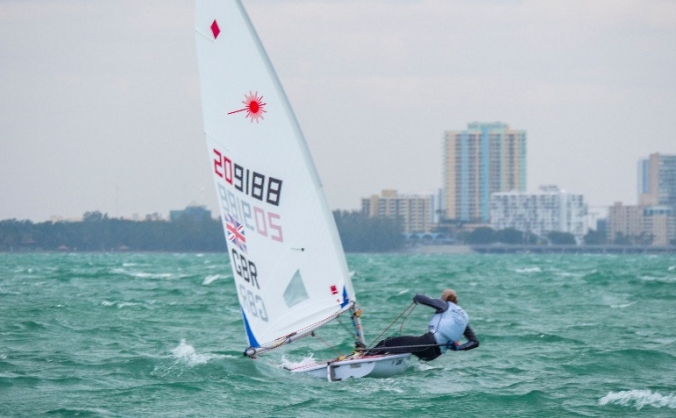 New Laser Radial for Hannah's 2018 sailing season.
