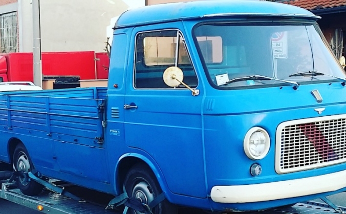 The Van From Milan - Kitchen Conversion.