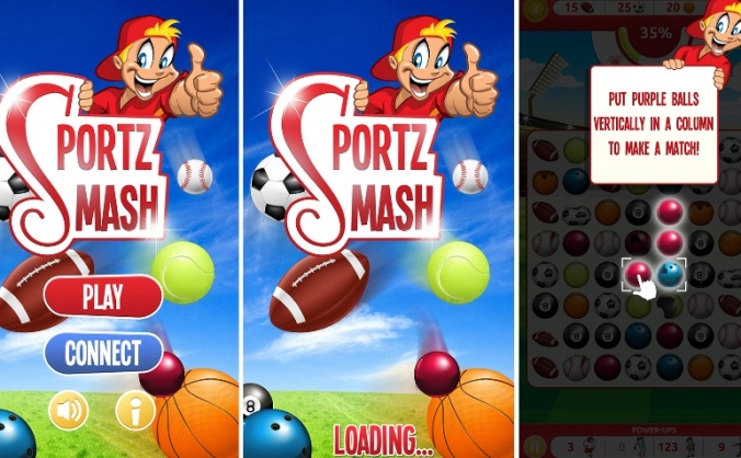 Sportz Smash Mobile App Game
