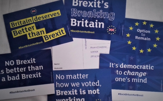 National pro Remain Postcards Campaign