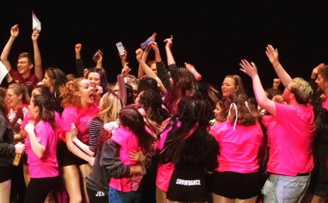 Showdance national competition fundraising