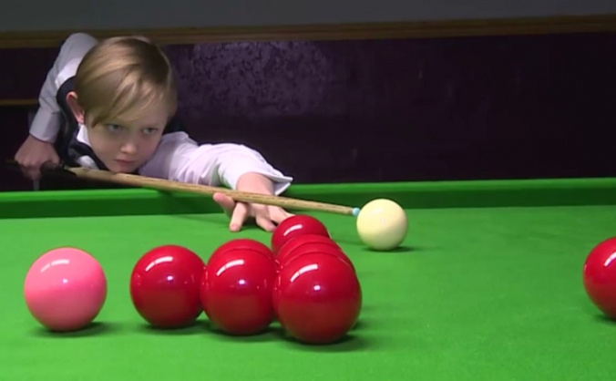 10-year-old Dylan Smith tipped for Snooker stardom