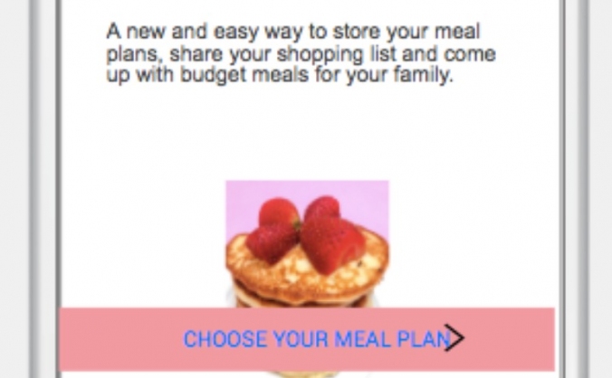 Money for budget food app