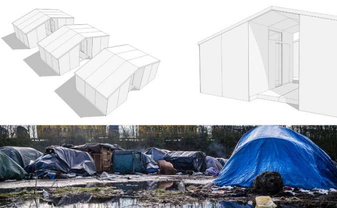 Emergency Shelters for Calais Refugees